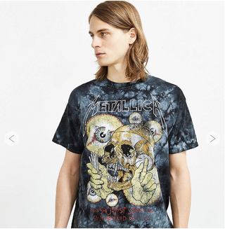 Illustration for article titled Get ironic metal up your ass with the Urban Outfitters Metallica collection